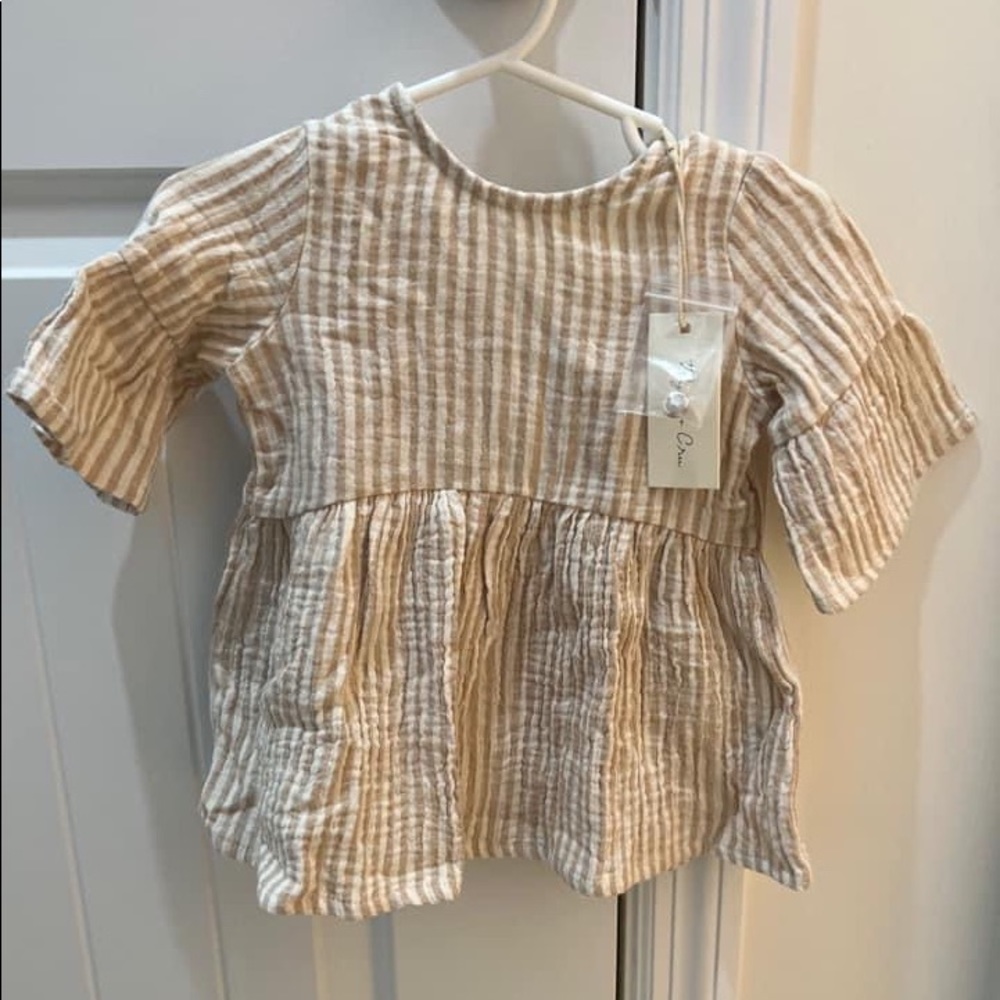 Rylee & Cru Dress. 6-12 months.